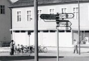 Konsum hörnan 1950 Skyltar byar