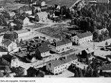 02 Flygfoto Öa Järnvägsgatan 40-tal