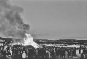 10 Valborgsfirande Vännäs läger 1970