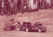 1   Sandlastning i Vännforsbäck ca 1960