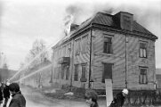 3 Brandövning saneringshus Hammargatan 1970
