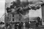 4 Brandövning saneringshus Hammargatan 1970