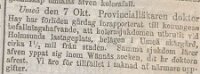 1854 Kolera epedemi i Wännäs