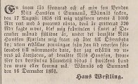 1861 Sunnanå Nils Hansson och Nils Westling