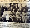 1958 Syskonkull i Strand Strand