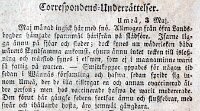 1833-05-15 Smittkoppor i Wännäs församling